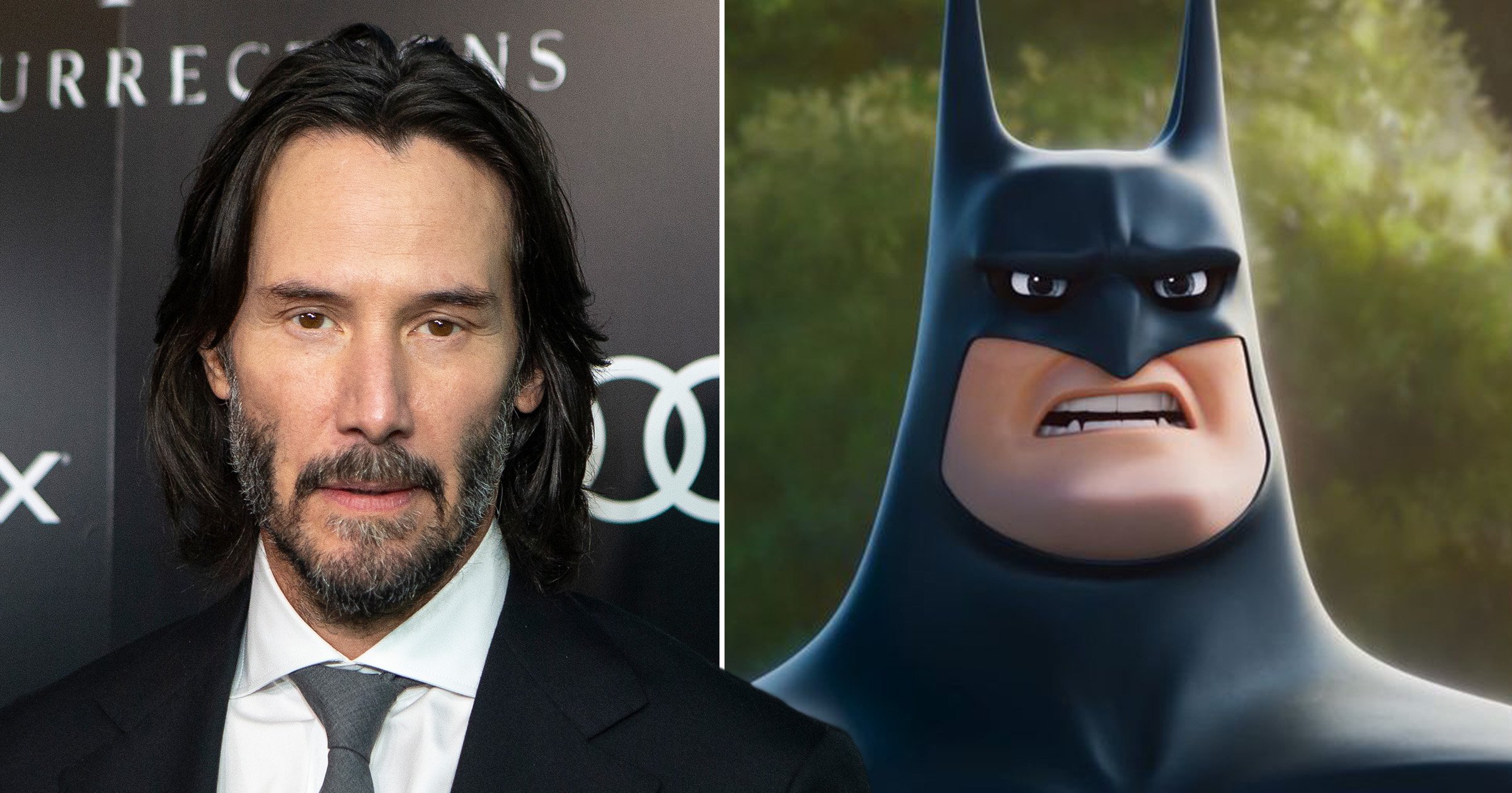 First look at Keanu Reeves as Batman in new DC movie with Dwayne Johnson