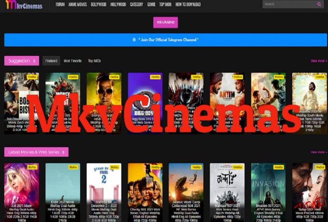 MkvCinemas 2022 – HD Bollywood Hollywood Movies Download at Mkv Cinemas latest News and Updates